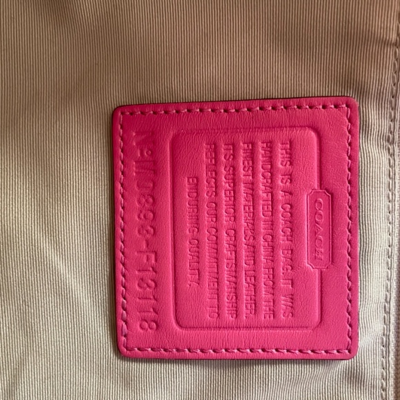 Pink Coach Bag - Picture 5 of 6
